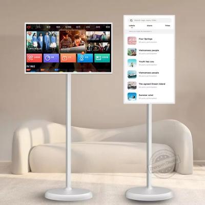 China Televisão LCD de 24 polegadas com tela de toque com microfone duplo e Android 12 à venda