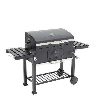 中国 屋外用 黒鉄鋼 トロッキー 木炭グリル 167.5*69*108cm 販売のため