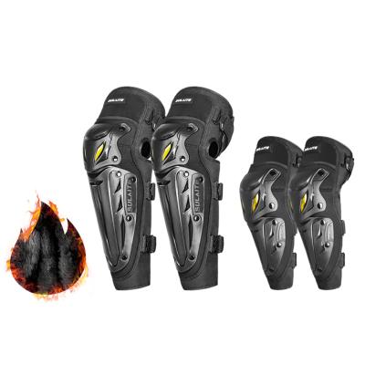 China SULAITE Warm Durable Thick Knee&elbow Pad Pads Rodillera Moto Winter Windproof Motorcycle Protective Knee Pads for sale