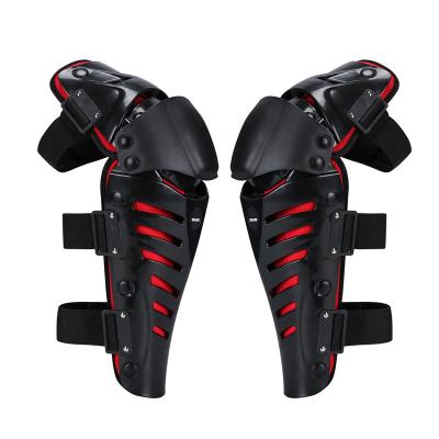 China SULAITE Viable Three Sections Knee Pads Motorcycle Knee Protector Protector Super Flexible Motorcycle Motor Bike Knee Pads for sale