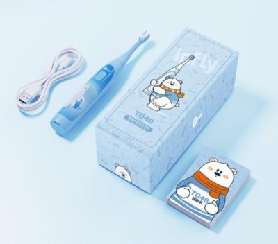 China HOME AND TRAVEL High Quality Customized Automatic Soft Stiffens Key Kids Electric Toothbrush For Kids for sale