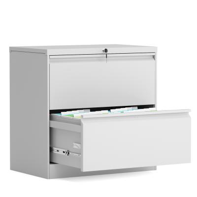 China Aobabo Folding File Cabinet 2 Side Drawer for Letter and Office Size Folder, Assemble Quickly without Screws for sale