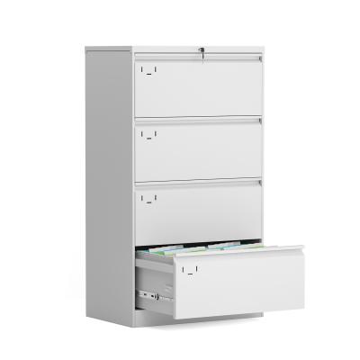 China High Quality Metal Collapsible Lockable Drawer 4 Side File Storage Cabinet For Office for sale