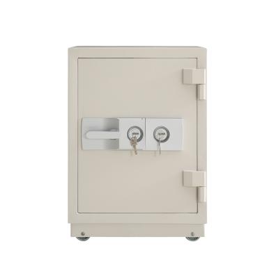 China Security Bank Deposits Home Office Fire Safe Key Box 2 Key Locks Document Fireproof Safe for sale