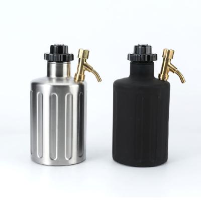 China Double Wall Vacuum Keg Beer Keg Stainless Steel 2.5L With CO2 for sale