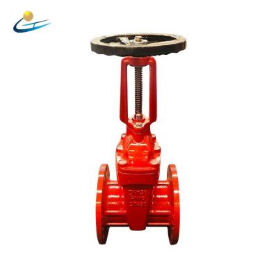 China General 100mm Rising Stem SS304 Gate Valve For Fire System for sale