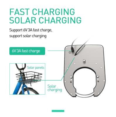 China Public Bike Bicycle Sharing Waterproof Smart Lock Smart Bike Sharing Lock 4G GPS RFID Sharing Anti Theft Bike Lock for sale
