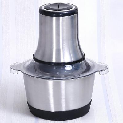 China High Quality Hotel 2 Liter 2 Speed 600W Electric Chopper With Stainless Steel Container for sale