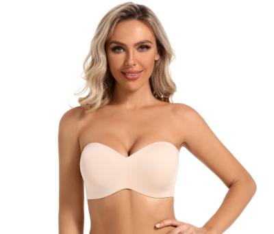 China QUICK DRY Online hot sale dropshipping GO2 women's summer top bra convertible no strap strapless bra for women 42DD DDD E F G huge size for sale