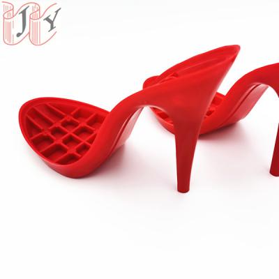 China Custom Fashion OEM ABS Heels For Fashion Shoes High Heel for sale