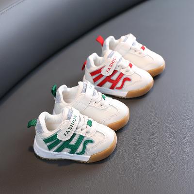China Others 2022 Spring and Autumn New Toddler Children's Sports Reticulated Single Shoes Fashion Soft Bottom Leisure Running Shoes for sale