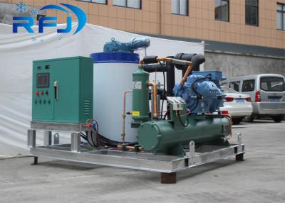 China máquina de hacer hielo 380V/50HZ de la escama industrial del tubo 1-60t/24h con la certificación del CE en venta