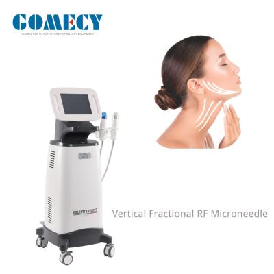 China Gold RF Microneedle-Machine Vertical Fractional RF Microneedle Face and Body Tightening Lifting Treatment for sale