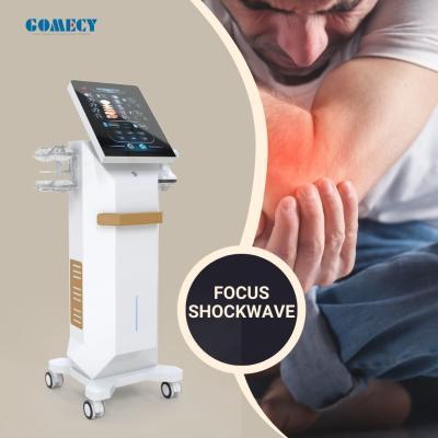 China Stoßwellentherapie-Maschine Fokus Stoßwellenphysiotherapie Schmerzlinderung Achillessehne Therapie Physiotherapie Geräte zu verkaufen