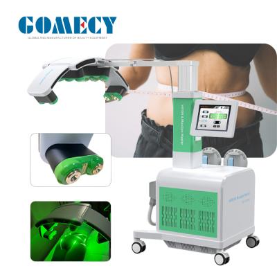 China Professionele Lipo Laser Slimming Machine met 10D Diode Licht en Elektromagnetische Spier Activering Machine Te koop
