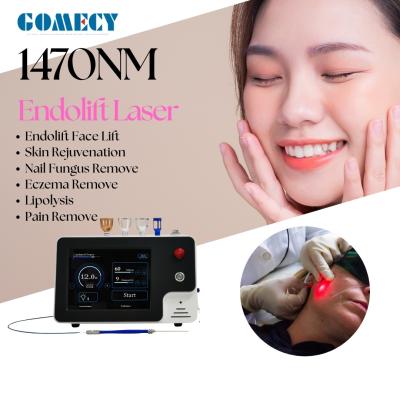 China 1470nm Endolift Laser Face Lift Double Chin Shape 15W 20W Fat Cellulite Reducer Lipolyse Laser Beauty Machine Te koop
