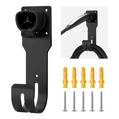 China Organizador de cable de carga de Tesla, soporte de cargador de Tesla con ranura de cargador para Tesla Motors, conector de montaje en pared en venta
