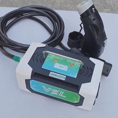 China Combo Buying DC Portable 3.5kw V2L Vehicle to Load Discharger CCS to CHAdeMo Adapter Combo 2 to CHAdeMO for Leaf for sale