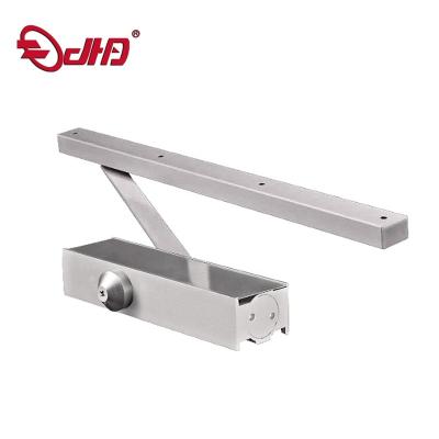 China Modern Aluminum Alloy Door Closer With Sliding Arm For Hydraulic Door Closer 40-65KG Two Speed Adjustable for sale