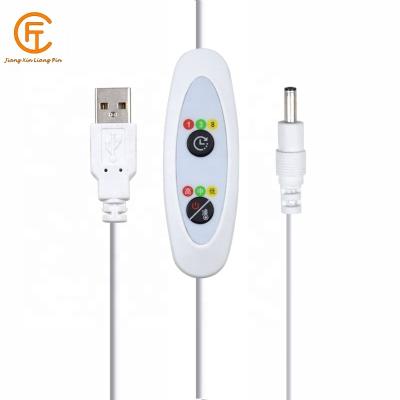 China Multi-Functional Voltage Adjustment Timing Thermostat USB Three Speed Gear Switch Protective Line for sale