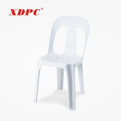 China Cheap eco-friendly french modern outdoor plastic cafe cafe chair for sale for sale