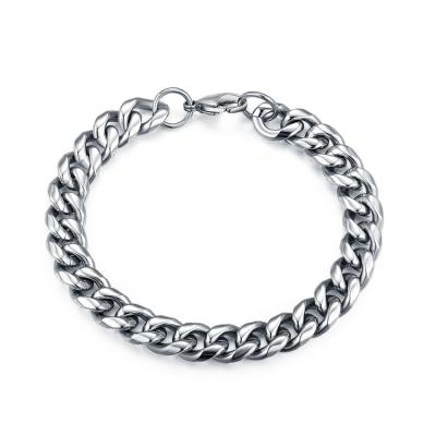 China Good Marlary Fashionable Chain Design 316L Stainless Steel For Men's Promotional Bangle Jewelry Bracelet for sale