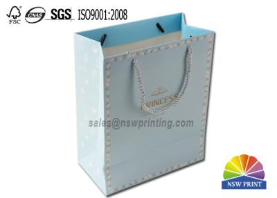 Chine Tous les mini sacs d'épicerie de papier de tailles, papier de marquage à chaud d'empreinte de logo portent le sac à vendre