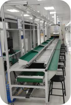 China High Precision Plug In Line Automatic Production Line For Electronics for sale