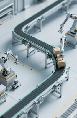 China Curved belt line/Belt conveyor line /Assembly Line Belt Conveyor for sale
