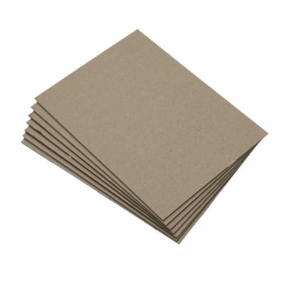 China Recycled Materials Excellent A grey 1000g 1800g back roll Duplex board grey back coated cardboard grey back packaging for sale