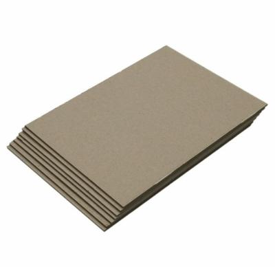 China Recycled Materials Grade AA 1500g-1860g duplex board grey Factory direct grade white paperboard wood pulp grey board for sale