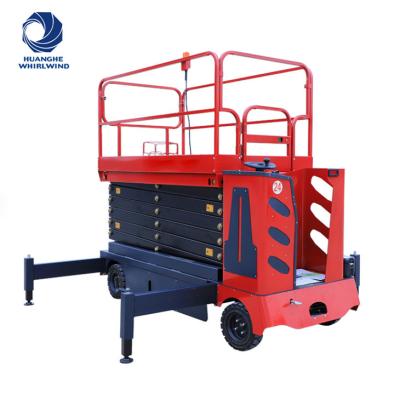 China 3.5T de Aangepaste Kleur van de bouwschaar Lift in de Autolift van de Grondschaar Te koop