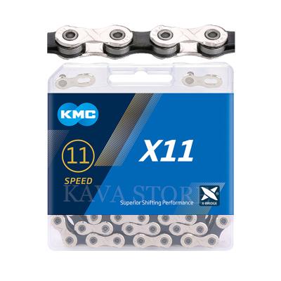 China Wholesale KMC Bicycle Chain 116L/118L Speed 11 Series 11 Speed Road KMC Bike Chain 11 Speed Silver Gold KMC Bike Chain High Quality for sale
