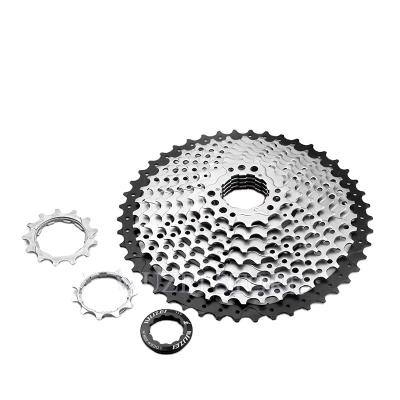 China WUZEI 10 Speed MTB Road Bike Bicycle Flywheel 25/28/32/36/40/42/46/50T 10S Steel Bicycle Cassette For Sunrace Shimano Hg System for sale