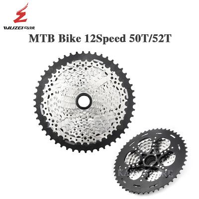 China MS Mountain Bicycle Steel Cassettes Boarding And Handling 12 Speed MTB Bike Flywheel 10-50T 52T Micro 12V Spline Freewheel for sale