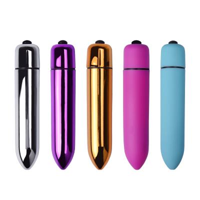 China Waterproof 10 Speed Mini Bullet Vibrator For Women Waterproof G Spot Clitoris Stimulator AAA Battery Vibrator Adult Sex Toys For Woman for sale