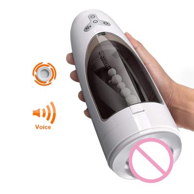 China Hot Selling 5 Automatic Masturbator Rocket Raccoon 6 Frequencies Pocket Powerful Electric Pussy Rotating Sucking Cup Male Masturbator 5 Strokes for sale
