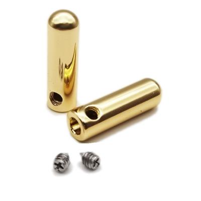 China Zinc Alloy Metal Rope End Nickel Free Rope End Tips For Suction Rope Accessories for sale