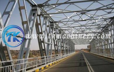 China Steel Truss Bridge Steel bridge Large span Heavy Load For Construction Site Access And Replacement In High Demand en venta