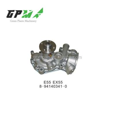 China Excavator Water Pump Price 8972541481 Water Pump 4LE1 For E55 EX55 8-94140341-0 for sale