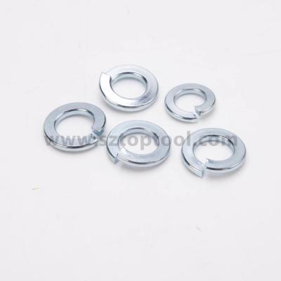 Chine Lavées à ressorts à bobine simple à section carrée Din 7980 Zinc Clear CR3 à vendre