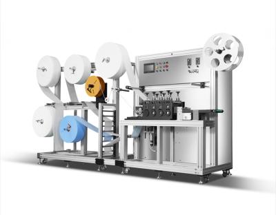 China Manufacturing Disposable Face Mask High Speed With Full KN95 Servo Driven Face Mask Machine With 5 Layers for sale