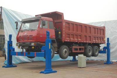 China Heavy Duty Hydraulic Vehicle Lift Large-scale Lifts 4 Post Truck Lifting Machine 30Ton/1700mm for sale