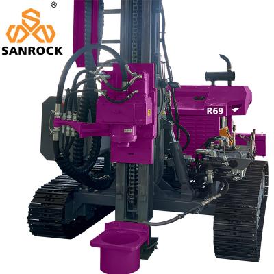 China Borehole drilling machine 300mm diameter mining hydraulic crawler drilling rig for sale
