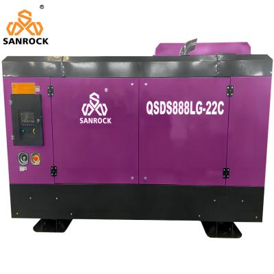 China 221KW máquina de compresión de aire de tornillo diesel de alta presión agua bien compressor de aire de tornillo en venta