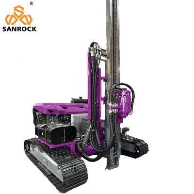 China Solar Pile Driver Machine Photovoltaic Hydraulic Pile Drilling Rig Ground Screw Pile Driver for sale