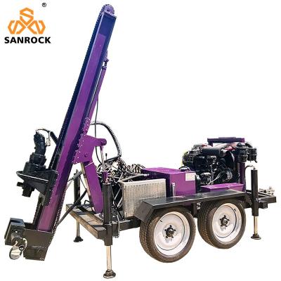 China Water Well Drilling Rig Machine Power 78KW Water Borehole Drilling Equipment Portable Well Drilling Rig for sale