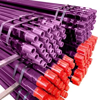China Integral Drill Rod API 2 3/8 REG Threaded Drill Rod Friction Welding DTH Drill Pipe for sale