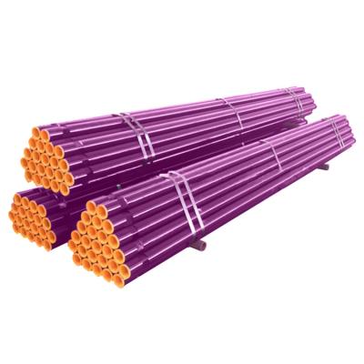 China 89mm DTH Drill Pipe Wear Resistant Rock Drill Rod Precision Ground Drill Rod for sale