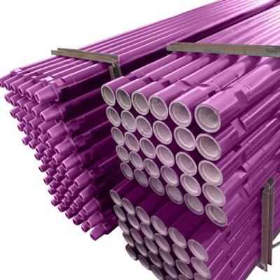 China Water Well Drill Rod High Manganese Steel DTH Drill Pipe Threaded Drill Rod for sale